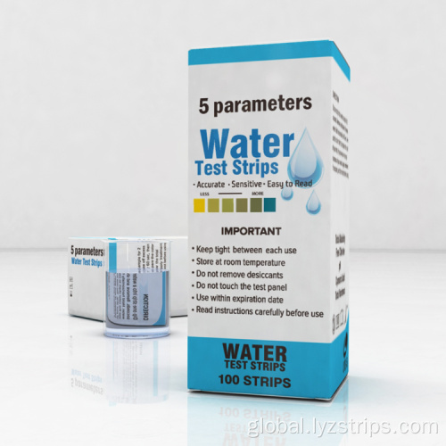 Water 5 In1 Test Kits swimming pool water 5 in1 test strips kits Manufactory